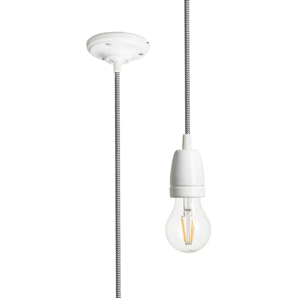 Rendl Fabio set pendul E27 ceramica neagra
