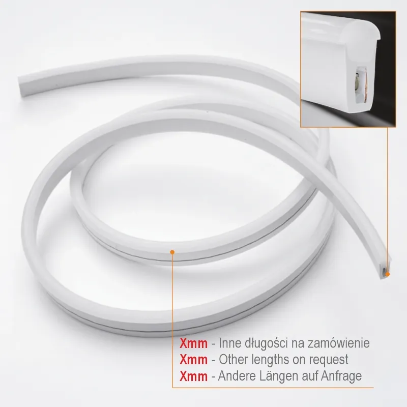 Furnika Neon Flex 5x13 banda LED neon exterior