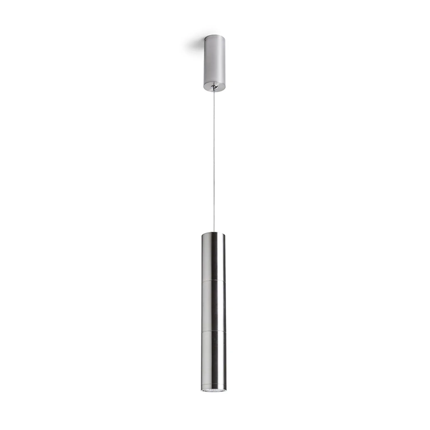 Rendl Light Studio Bogard pendul nichel mat LED cilindru