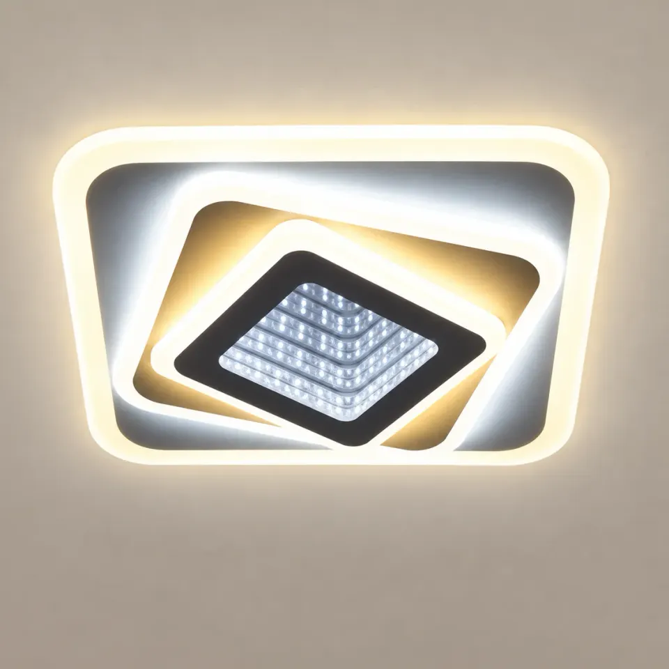 Alessandro Design NEXA lustra LED aplicata alba 46W 3 culori