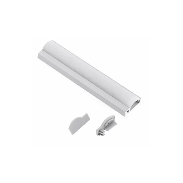 Furnika XI profil LED 16x7 aluminiu incastrat
