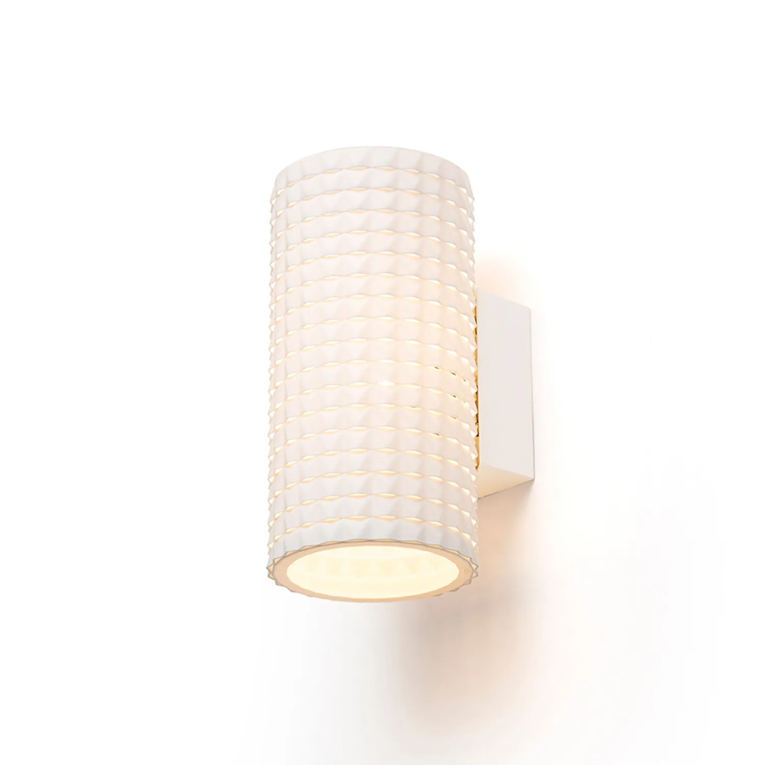 Rendl Glans RB2 165 aplica perete alba PLA
