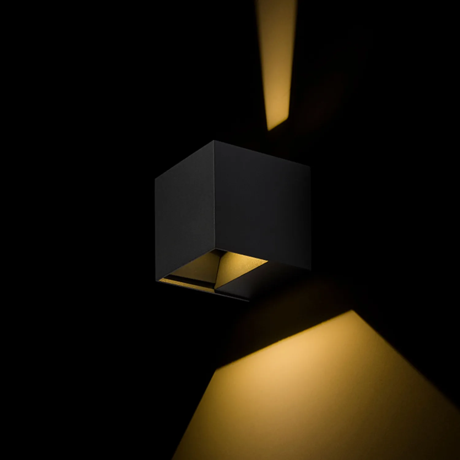 Rendl Light Studio Carre aplică perete LED antracit UP-DOWN