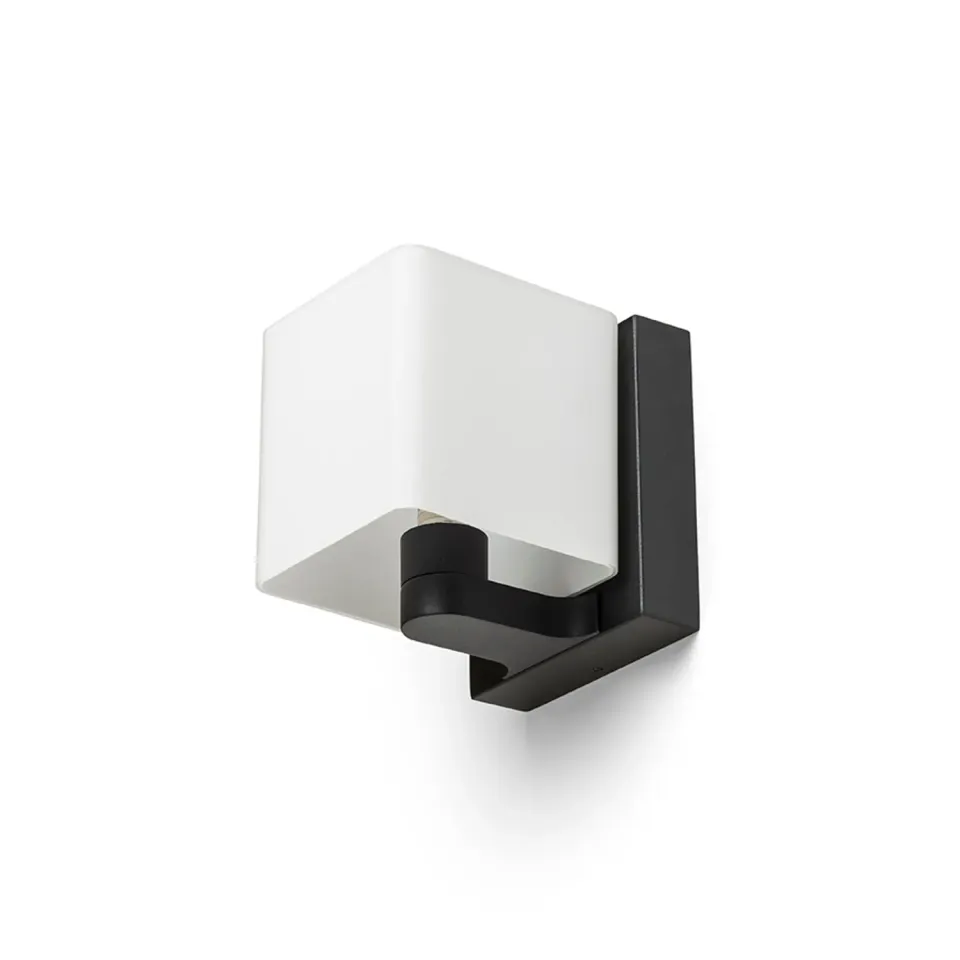 Rendl Light Studio Philly aplica perete negru opal G9