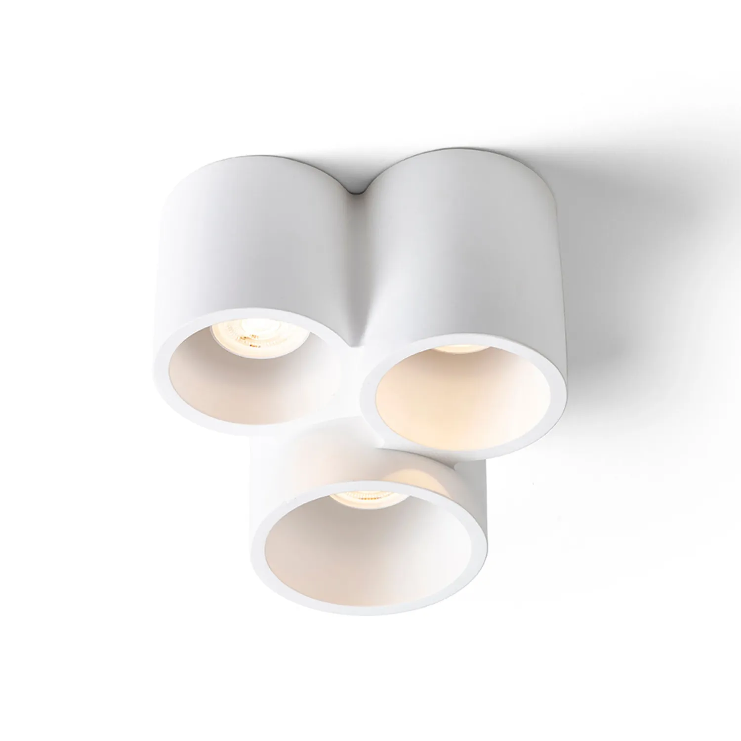 Rendl Light Studio Gina III plafonieră gips vopsibilă GU10