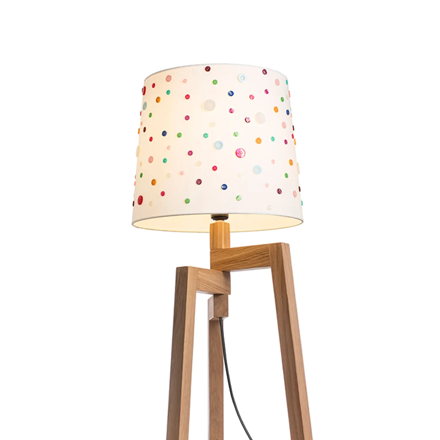 Rendl Light Studio Delisa 35 abajur cu nasturi colorati