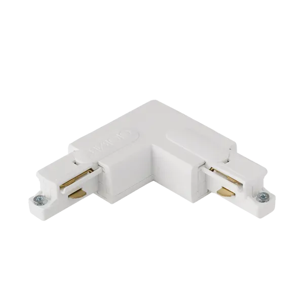 Aurora Global conector L șină monofazată alb interior