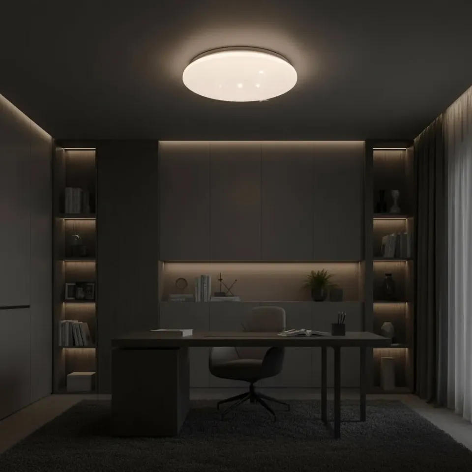 Alessandro Design Star plafoniera LED 35 cm alba 31W