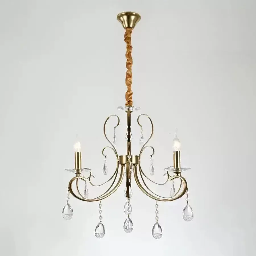 Alessandro Design Gustavo lustra 3xE14 aurie