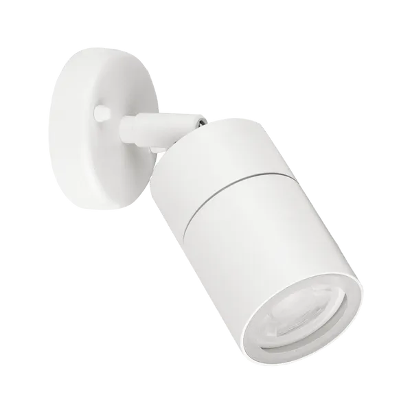 Aurora WallE aplica perete alba IP44 GU10 reglabila