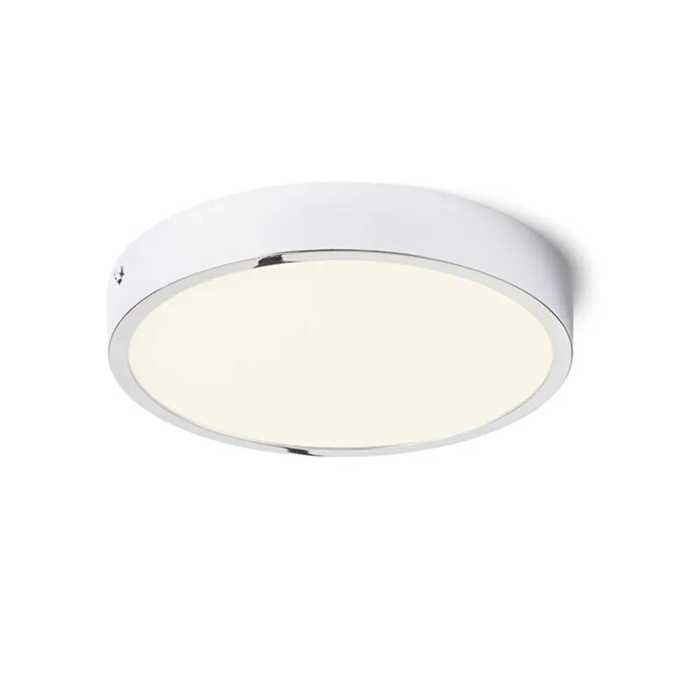 Rendl Hue R 22 plafoniera LED rotunda crom dimabila