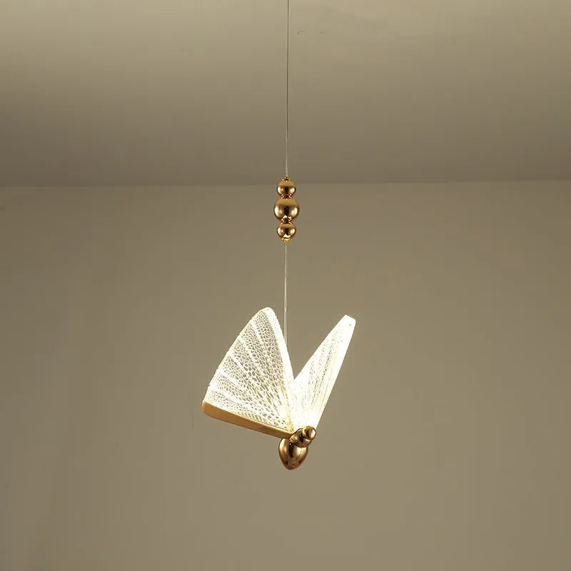 Alessandro Design Butterfly lustra LED 9W aurie 3000-6000K