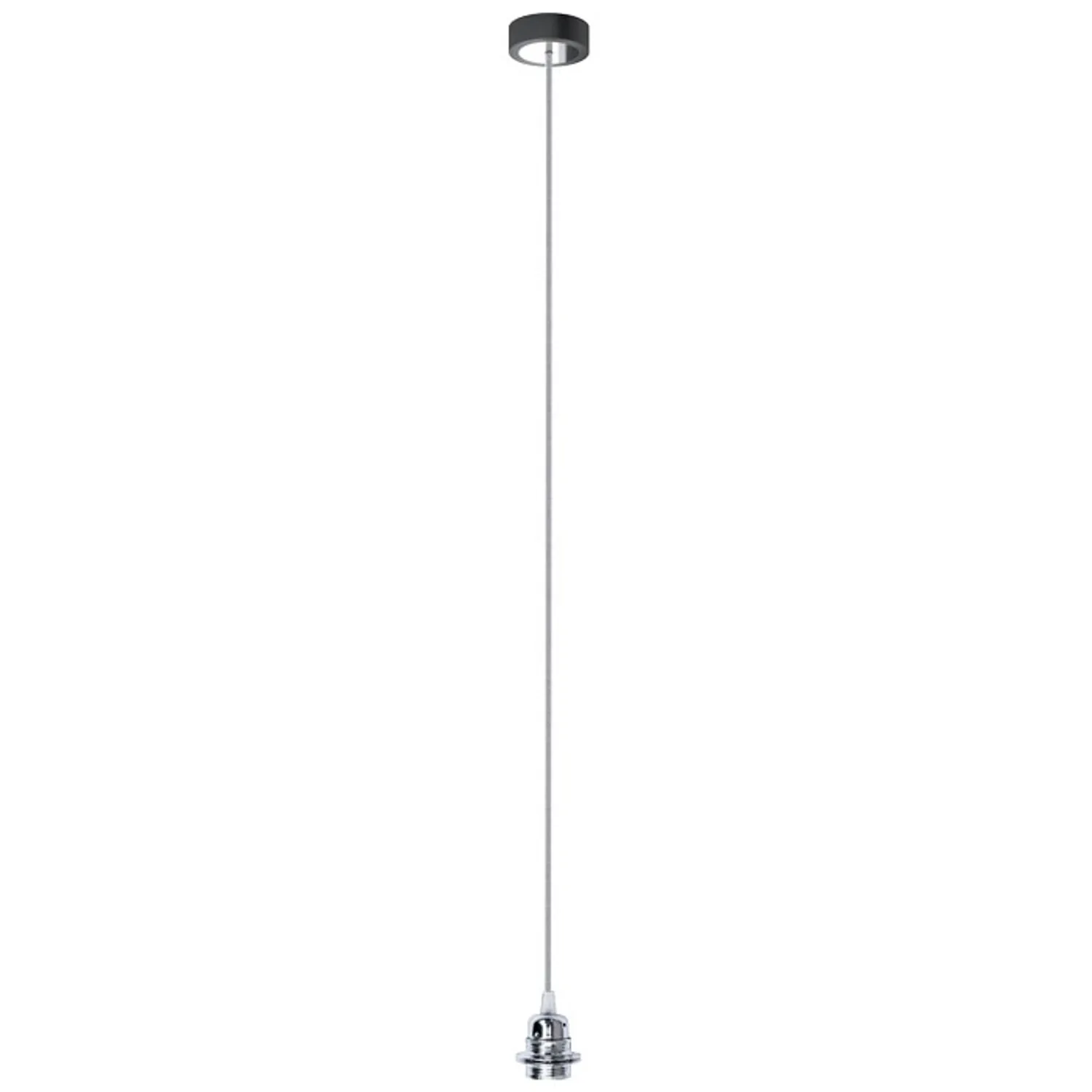 Rendl Light Studio Hex pendul negru E27 cu cablu textil