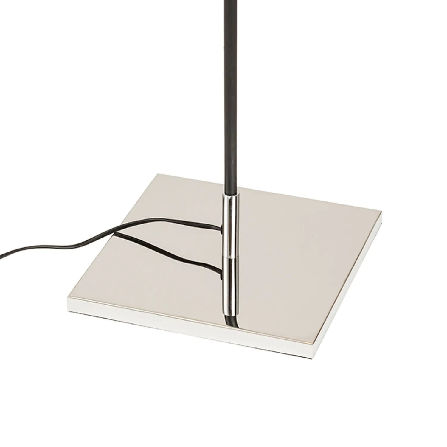 Rendl Lulu lampadar E27 alb-negru-crom soclu E27