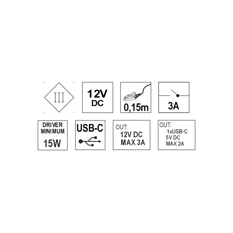 Furnika USB C Switch întrervător LED tactil