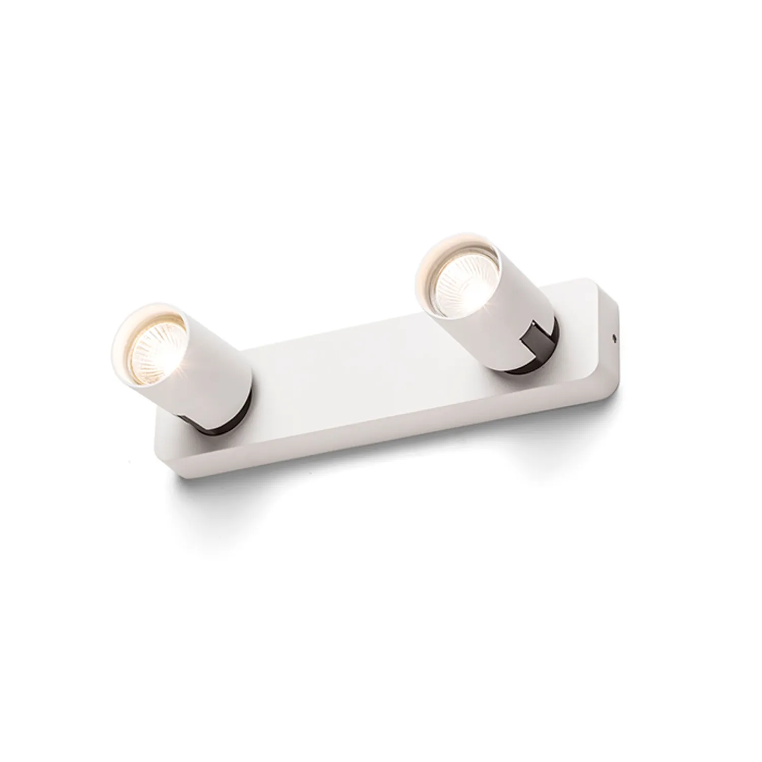 Rendl Dugme II spot aplicat alb antracit metal