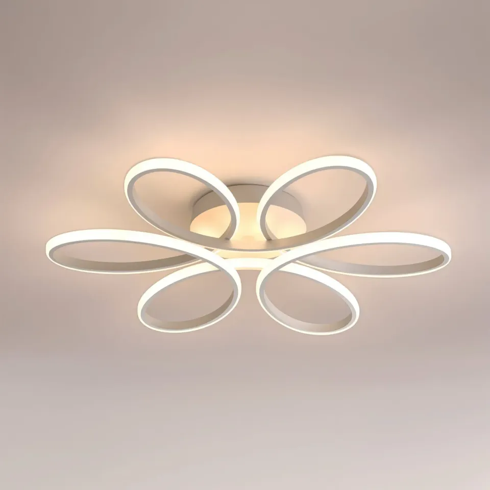 Alessandro Design Eliza lustră LED 63W albă dimabilă