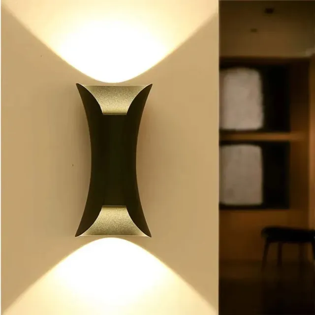 Alessandro Design Heba aplica LED exterior neagra 10W IP65