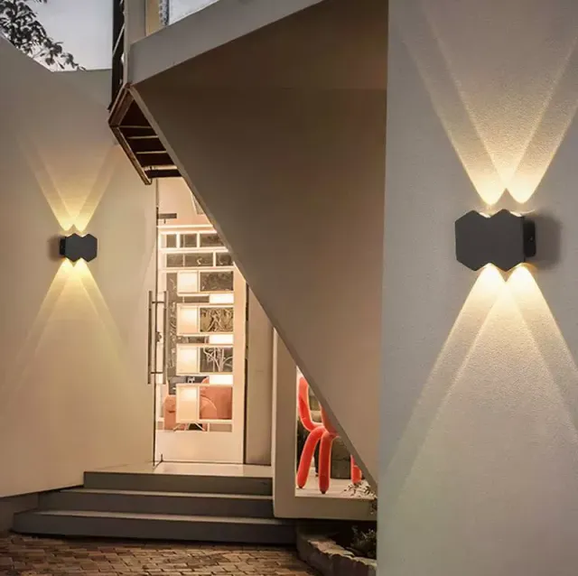 Alessandro Design AX231 aplica LED neagra 10W 3000K exterior