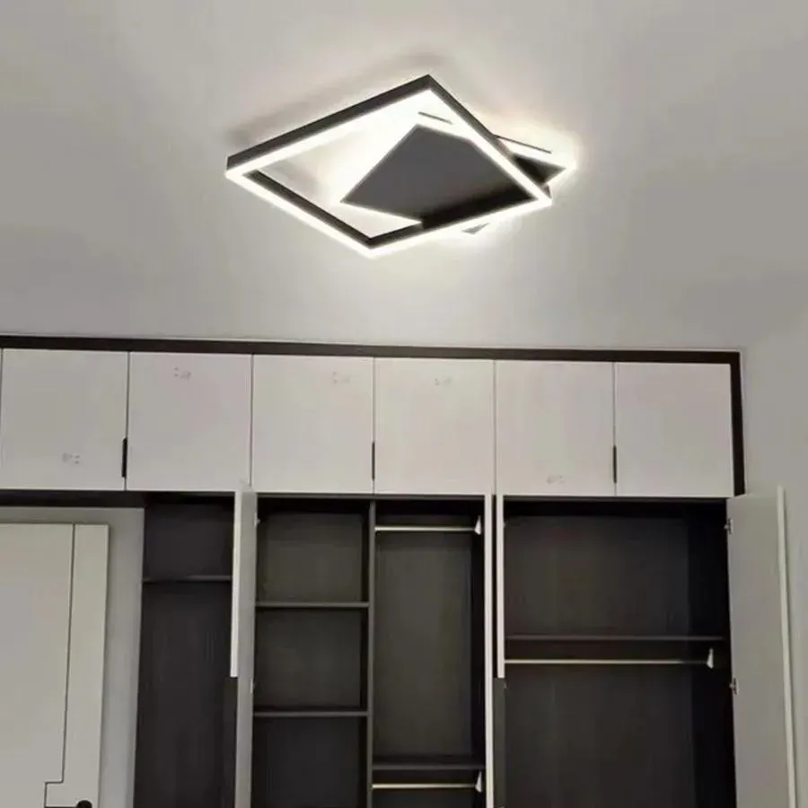 Alessandro Design SCIOSO lustra LED 104W neagra dimabila