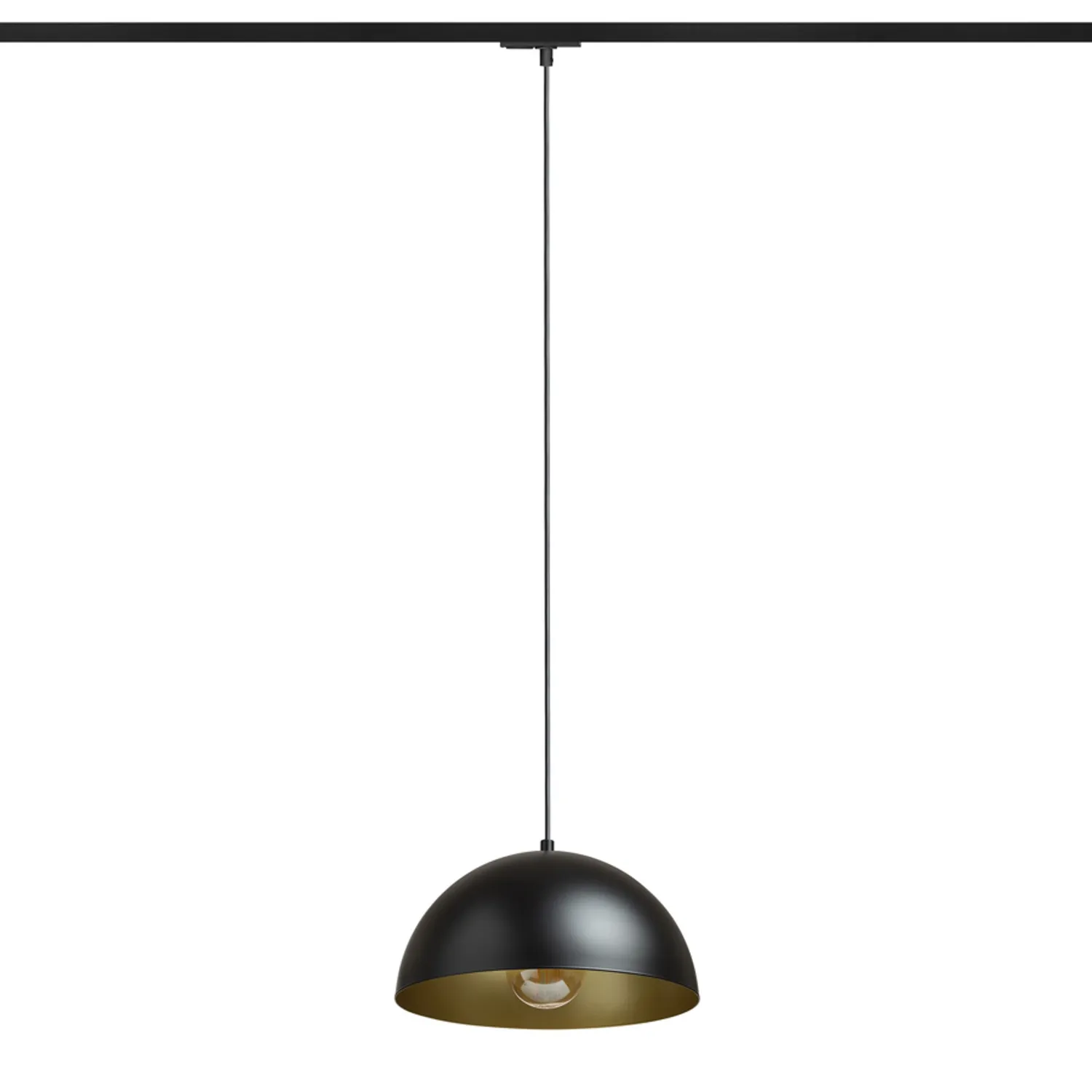 Rendl Light Studio Gladys 30 pendul sina negru alb E27