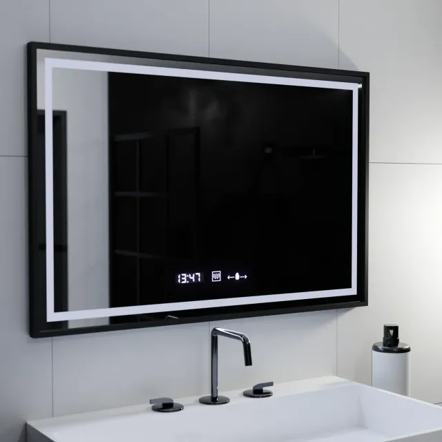 Alessandro Design Verite Majeste Noir Oglinda LED 120x80cm Dezaburire