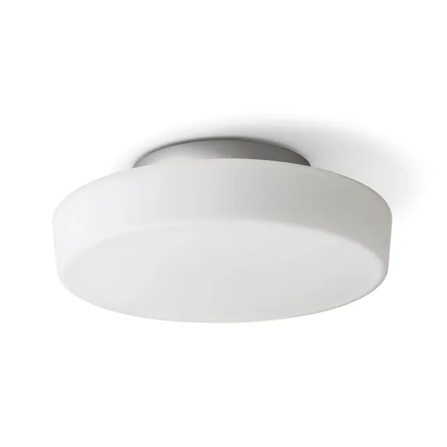 Rendl Light Studio Zara LED plafoniera baie sticla opal crom