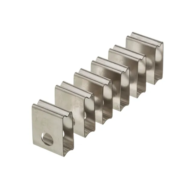 Rendl Fjäderclips clipsuri arc șină încastrată 6 buc