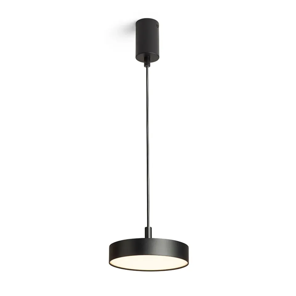Rendl Light Studio Aretha I pendul LED negru plat