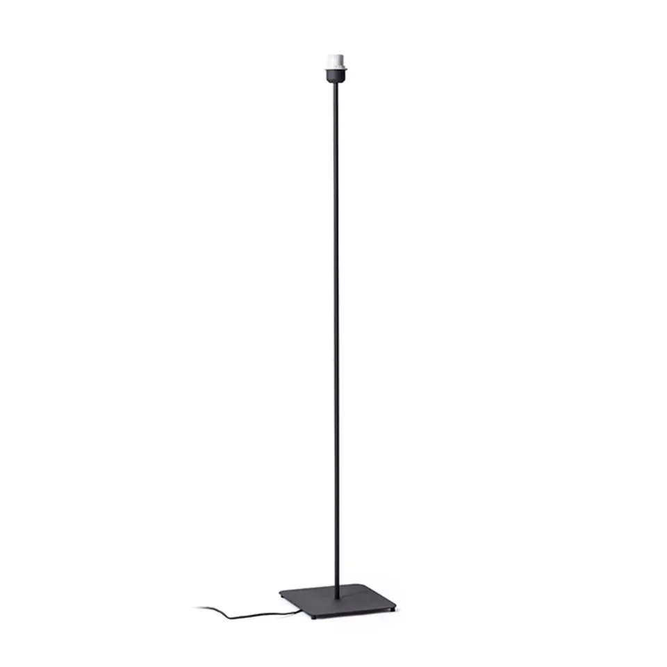 Rendl Cortina baza lampadar negru E27
