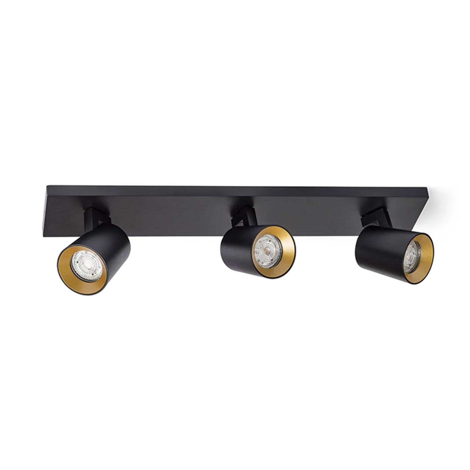 Rendl Kenny III spot aplicat alb negru GU10