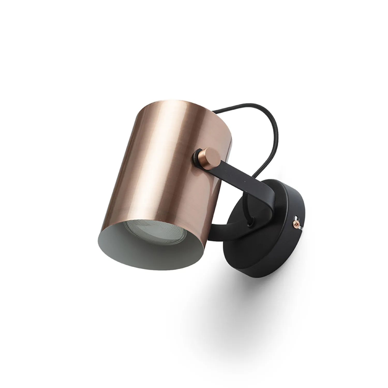 Rendl Haren spot cupru negru E27 directiv
