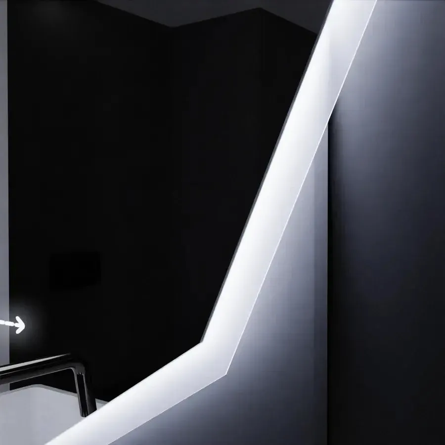 Alessandro Design Poligon Marcello oglinda LED 60cm senzor
