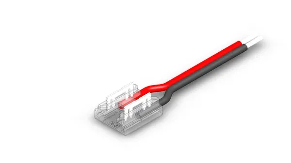 Aurora conector banda LED 8mm cu cablu 500mm