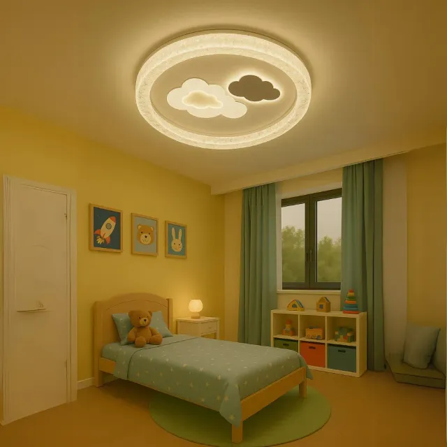 Alessandro Design SKYForma Starry 61W lustra LED neagra cercuri