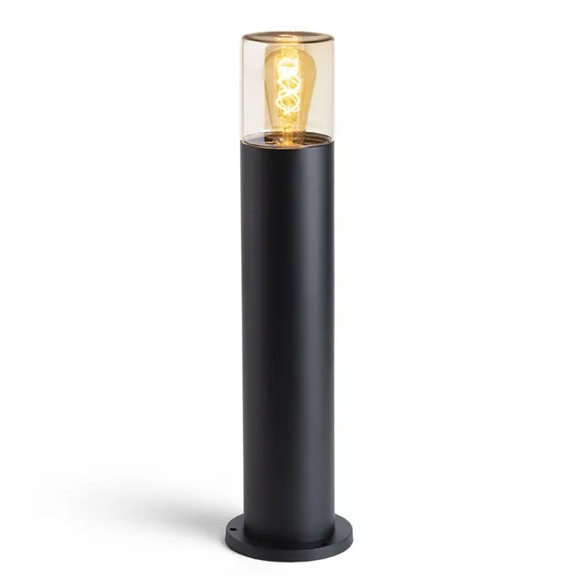 Rendl Light Studio Quinn 60 stâlp LED negru chihlimbar
