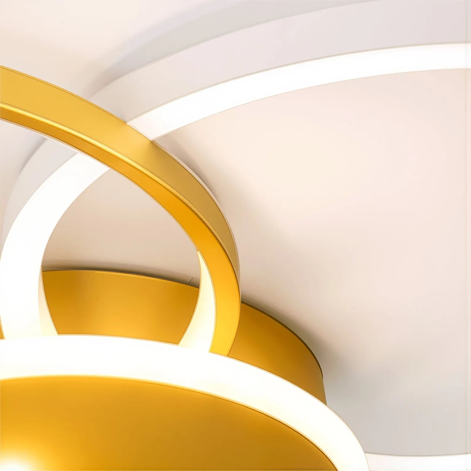Alessandro Design KILLIAN 80W lustra LED aurie telecomanda