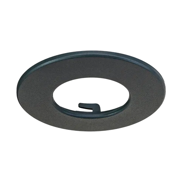 Aurora R6 ramă spot IP65 gri antracit cu deflector negru