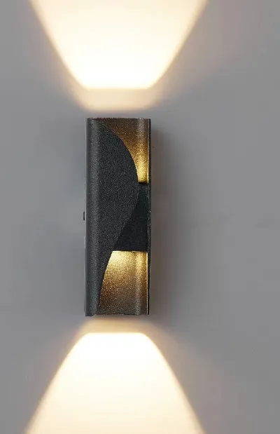 Alessandro Design AX221 aplica LED neagra 2x6W 3000K exterior