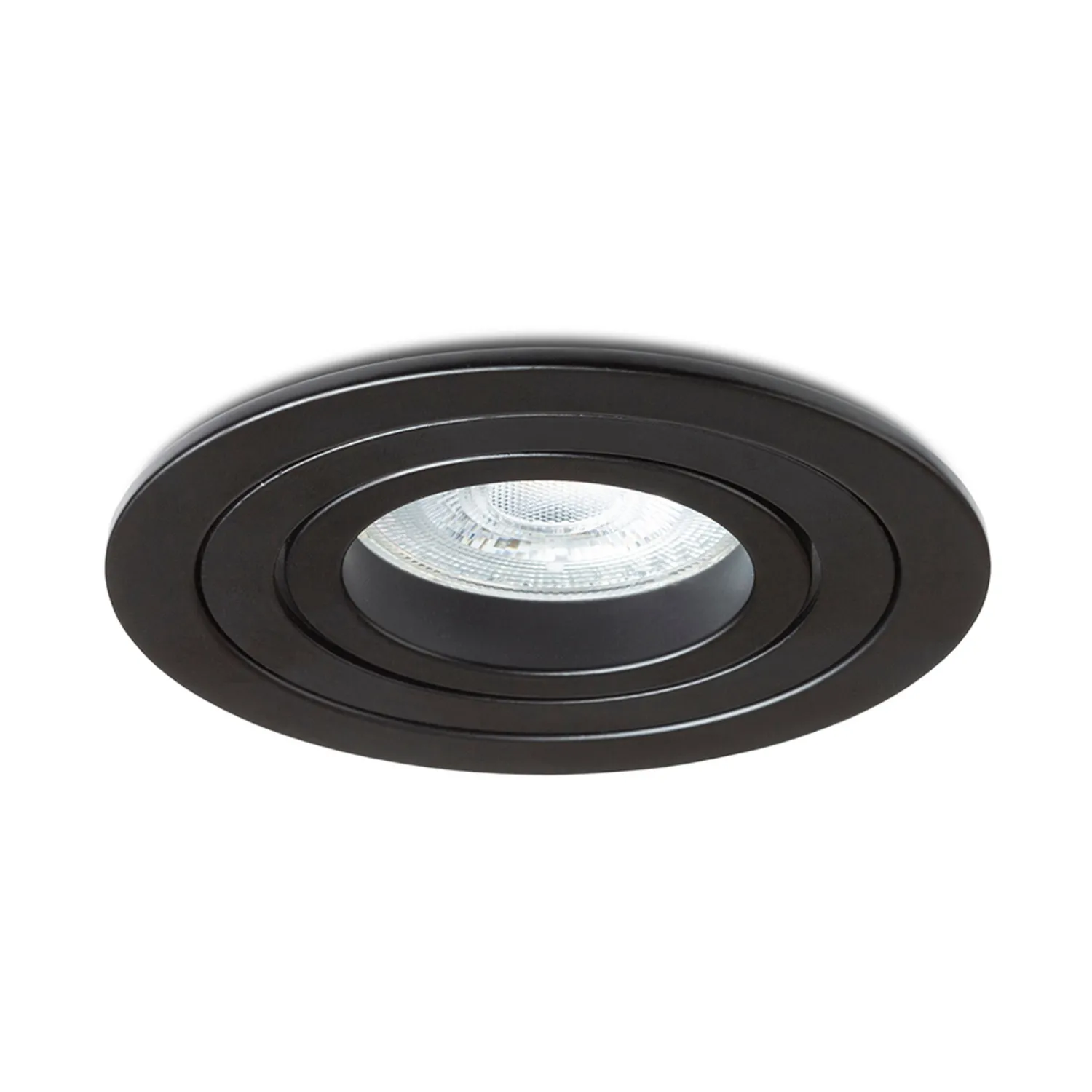 Rendl Pasadena GU10 R spot incastrat negru orientabil