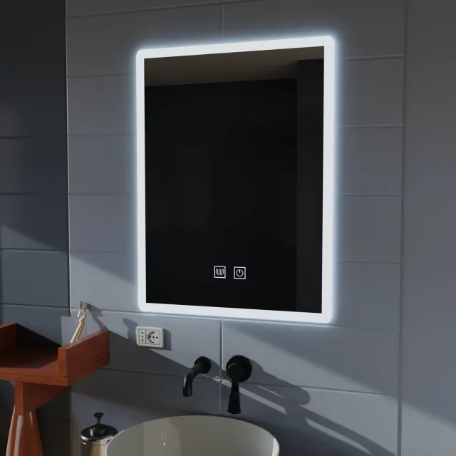Alessandro Design Venera Touch oglindă LED 60x80 cm antiaburire