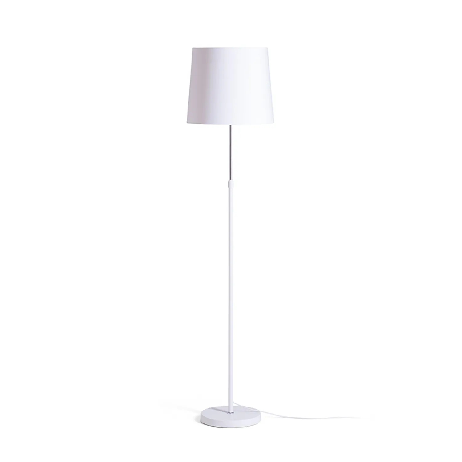 Rendl Light Studio Emmett picior lampa masa alb crom E27