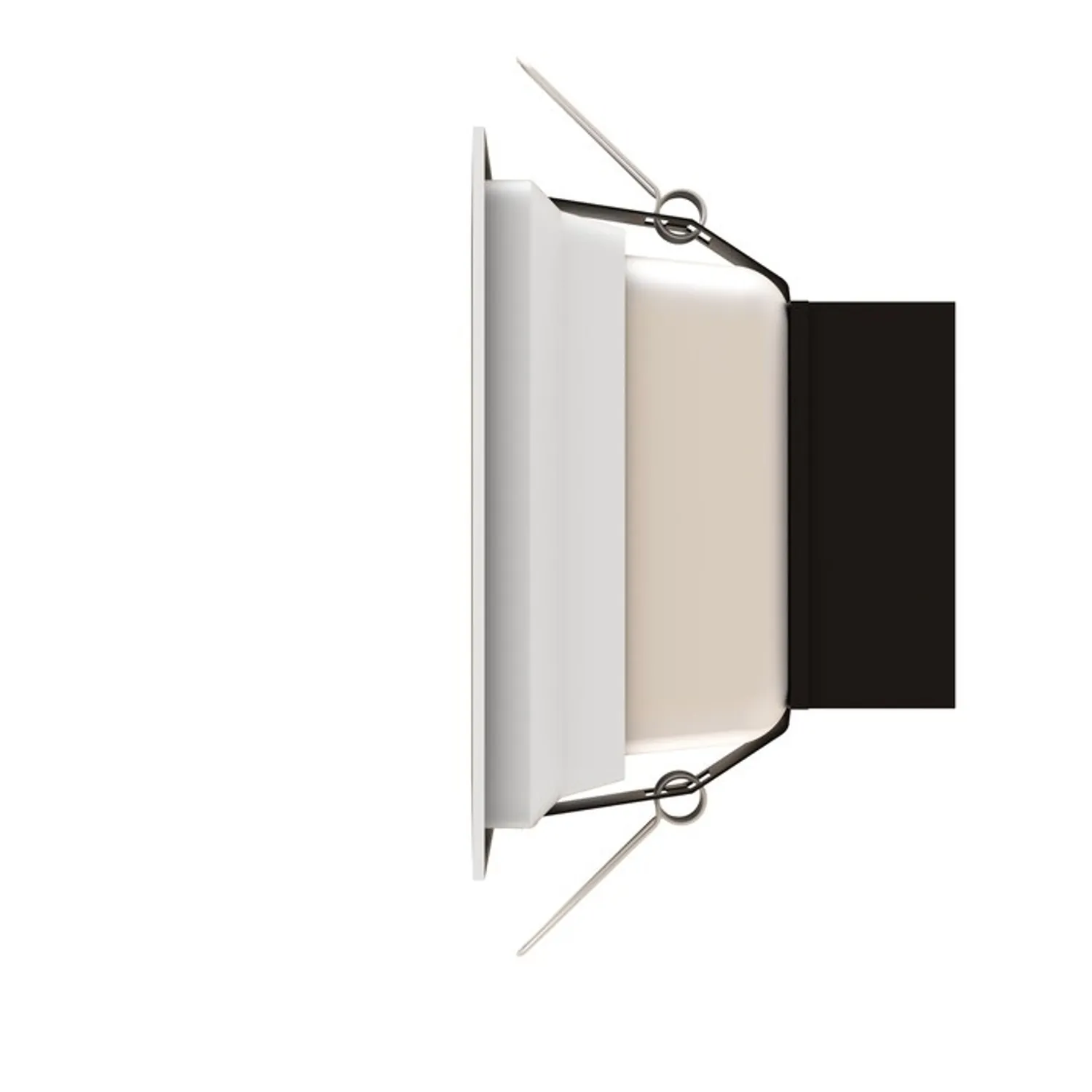 Rendl Vic 12 downlight LED 10W alb aluminiu