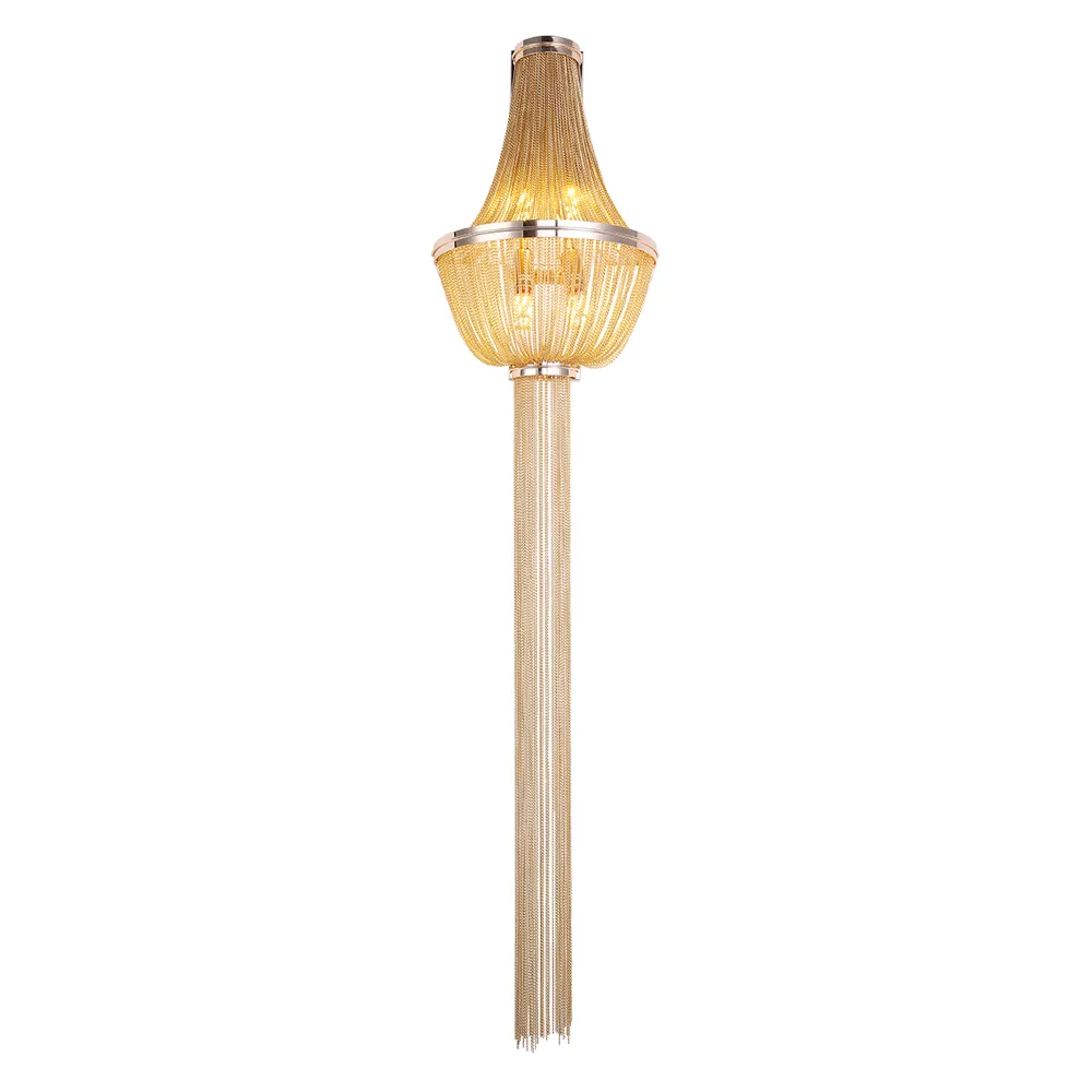 Alessandro Design Aurora B8009 candelabru auriu 4xE14