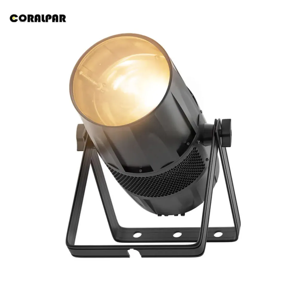 Coralpar PAR COB 300W alb cald zoom wash IP65