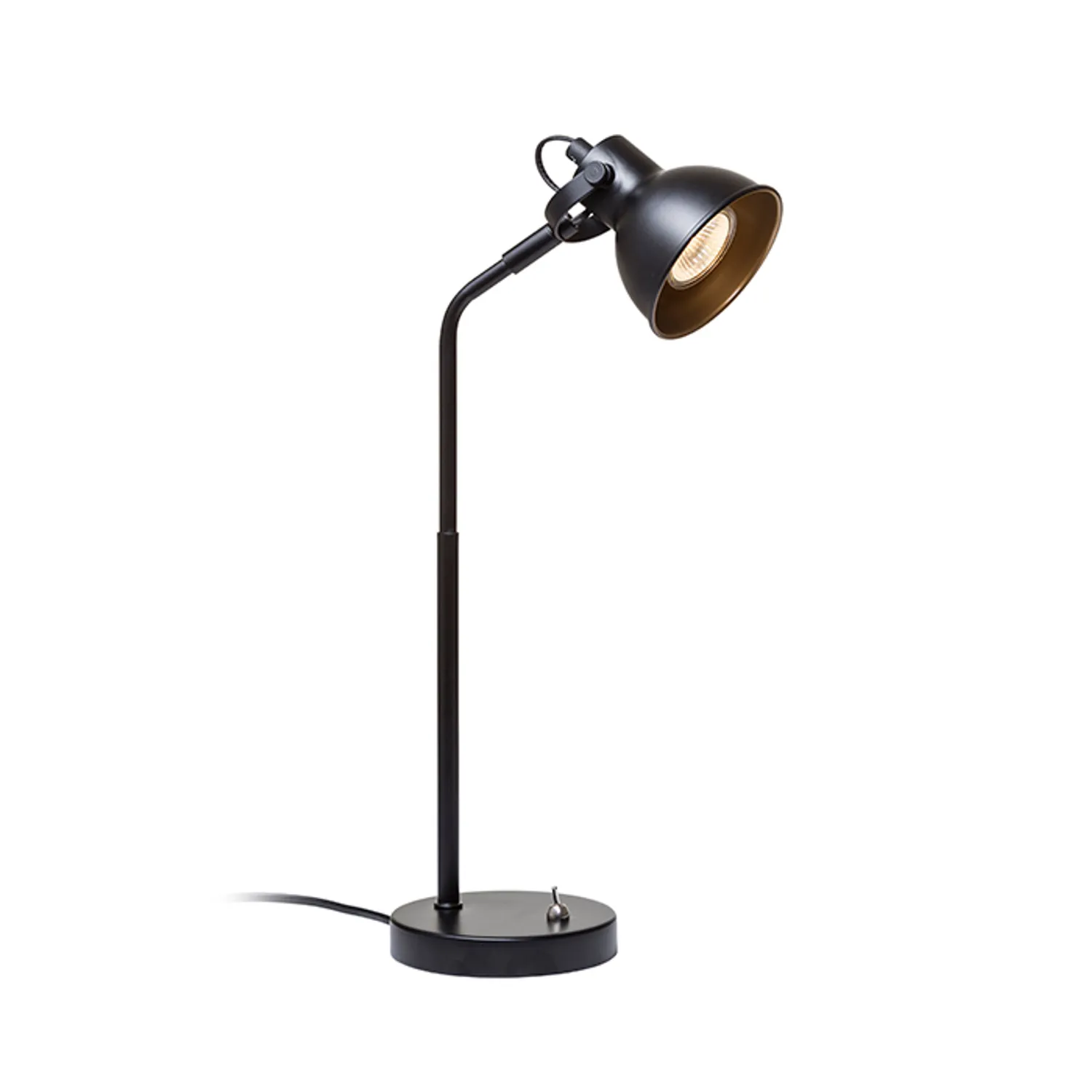 Rendl Light Studio Rosita lampa masa negru auriu GU10