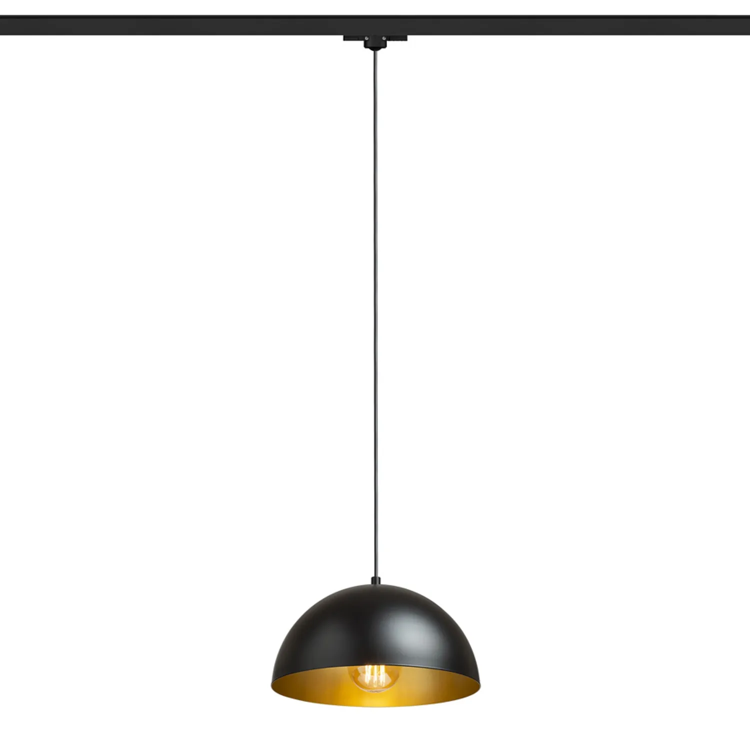 Rendl Light Studio Gladys 30 pendul sina negru alb E27