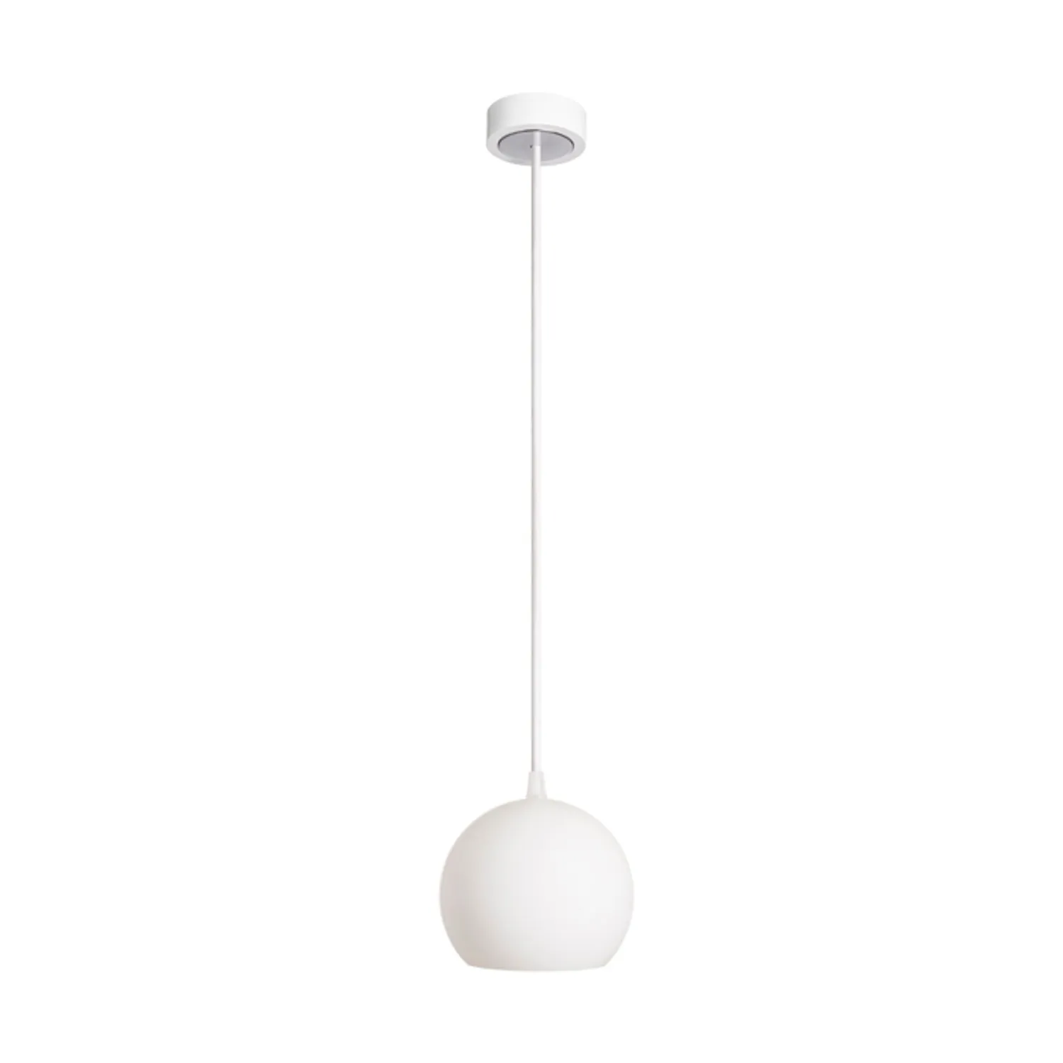Rendl Light Studio Copa pendul sticlă opal negru