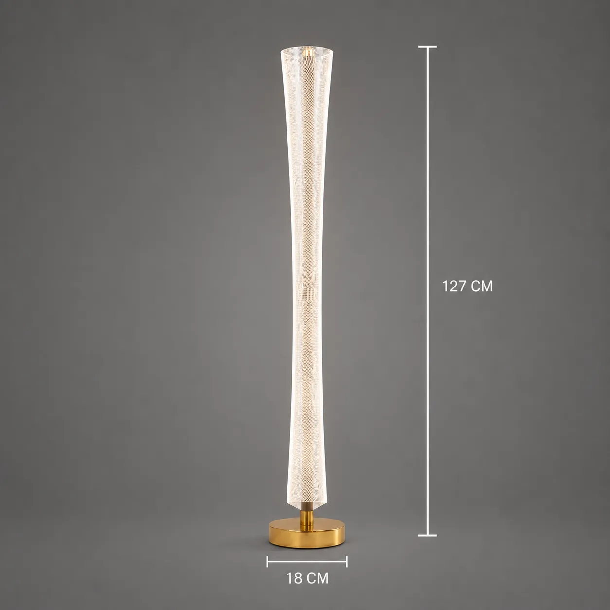 Alessandro Design Augustinus lampadar LED 40W 127cm