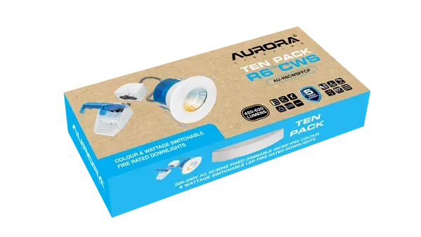Aurora R6 CWS Spot LED incastrat set 10 bucati contractor